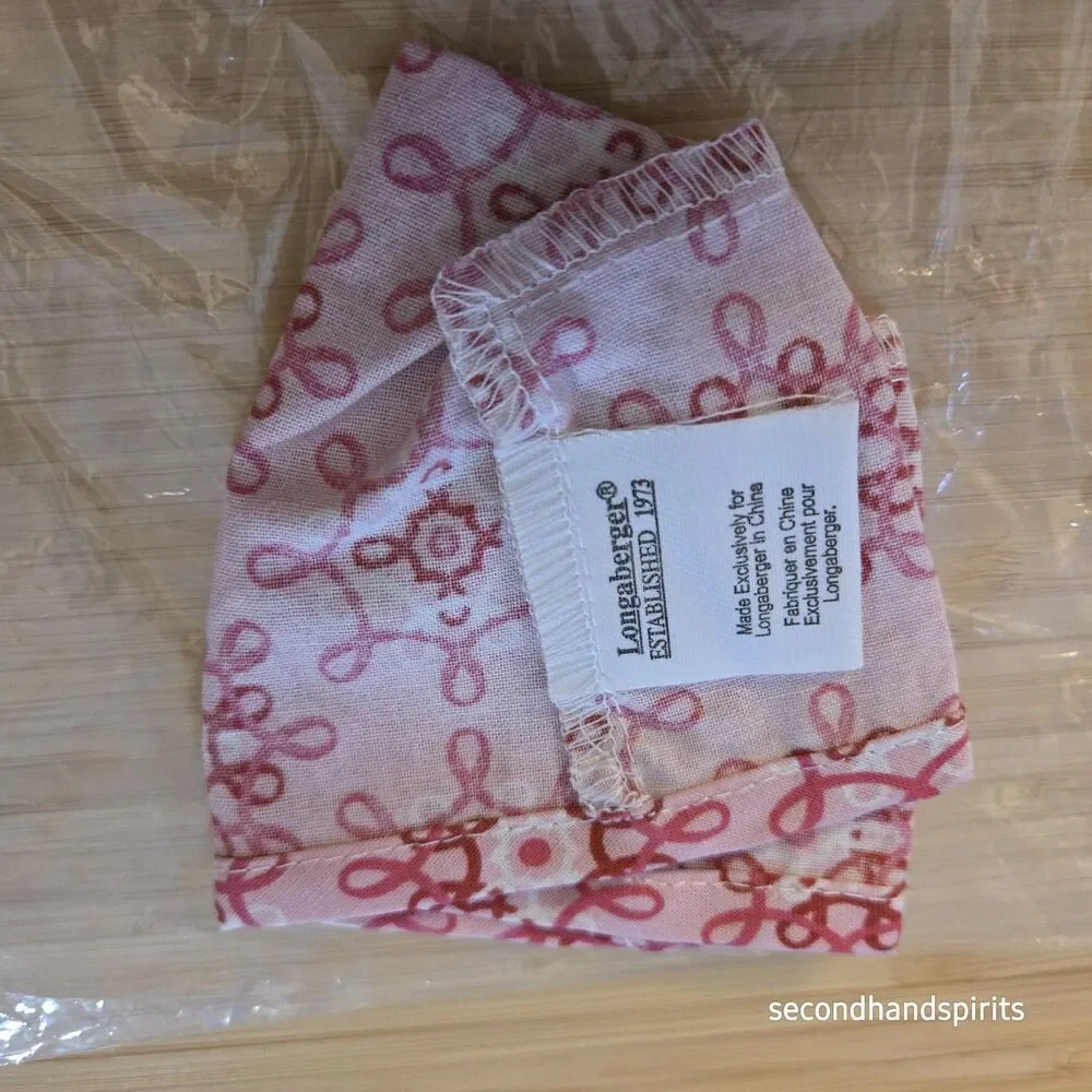 Longaberger 2014 Horizon of Hope Liner Pink Ribbons